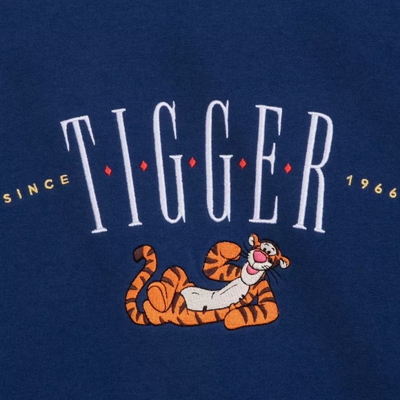 Disney Parks Tigger Pullover Sweatshirt for Adults XS Winnie the Pooh Embroider - Picture 3 of 16